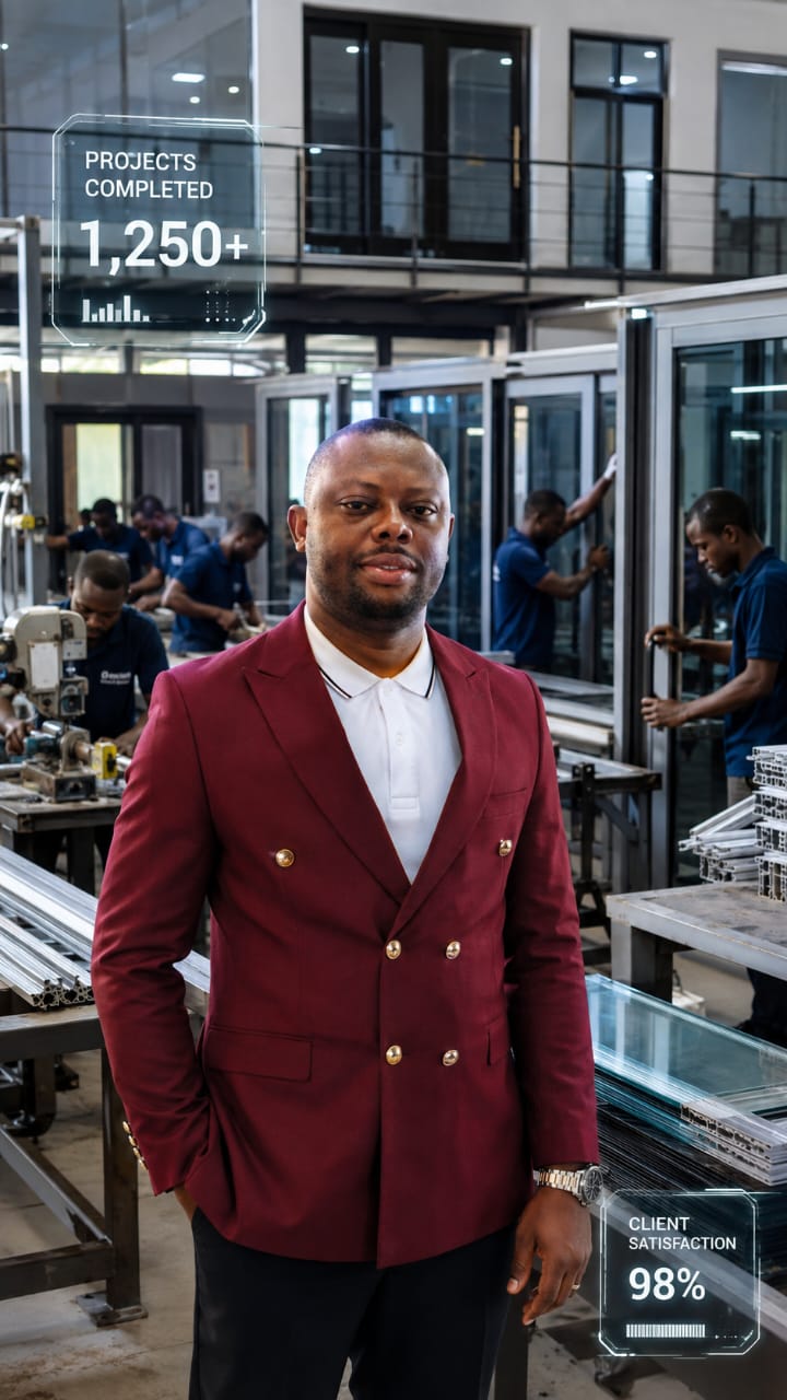 Mr. Eric Chinedum Ebule, CEO & Founder of Ceemetal Aluminium